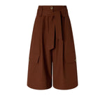 CARGO COTONE CON CINTURA 