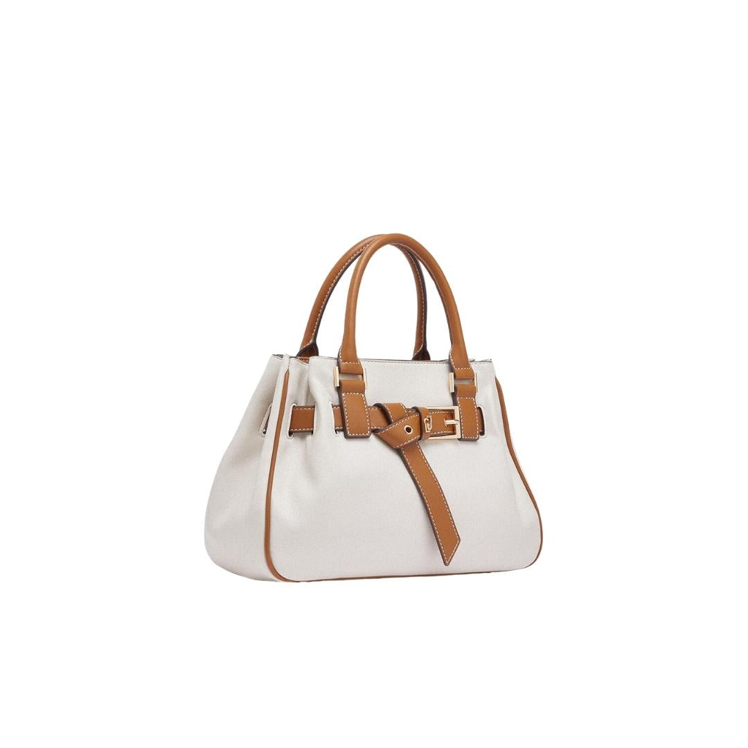 BAULETTO BIMATERIALE CON FIBBIA 