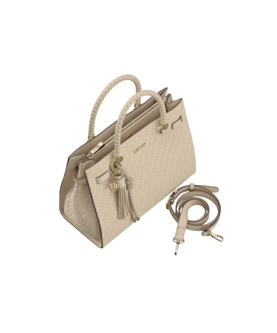 TOTE ECOSUEDE LOGATO 