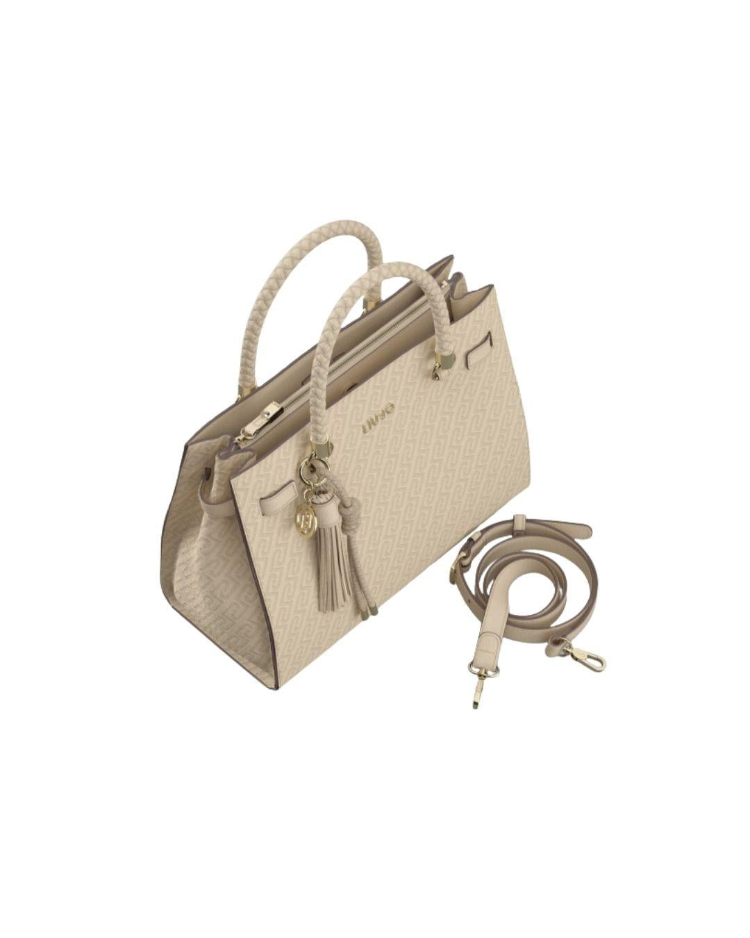 TOTE ECOSUEDE LOGATO 