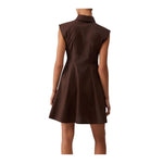 POPELINE MIDI COLLETTO CAMICIA 