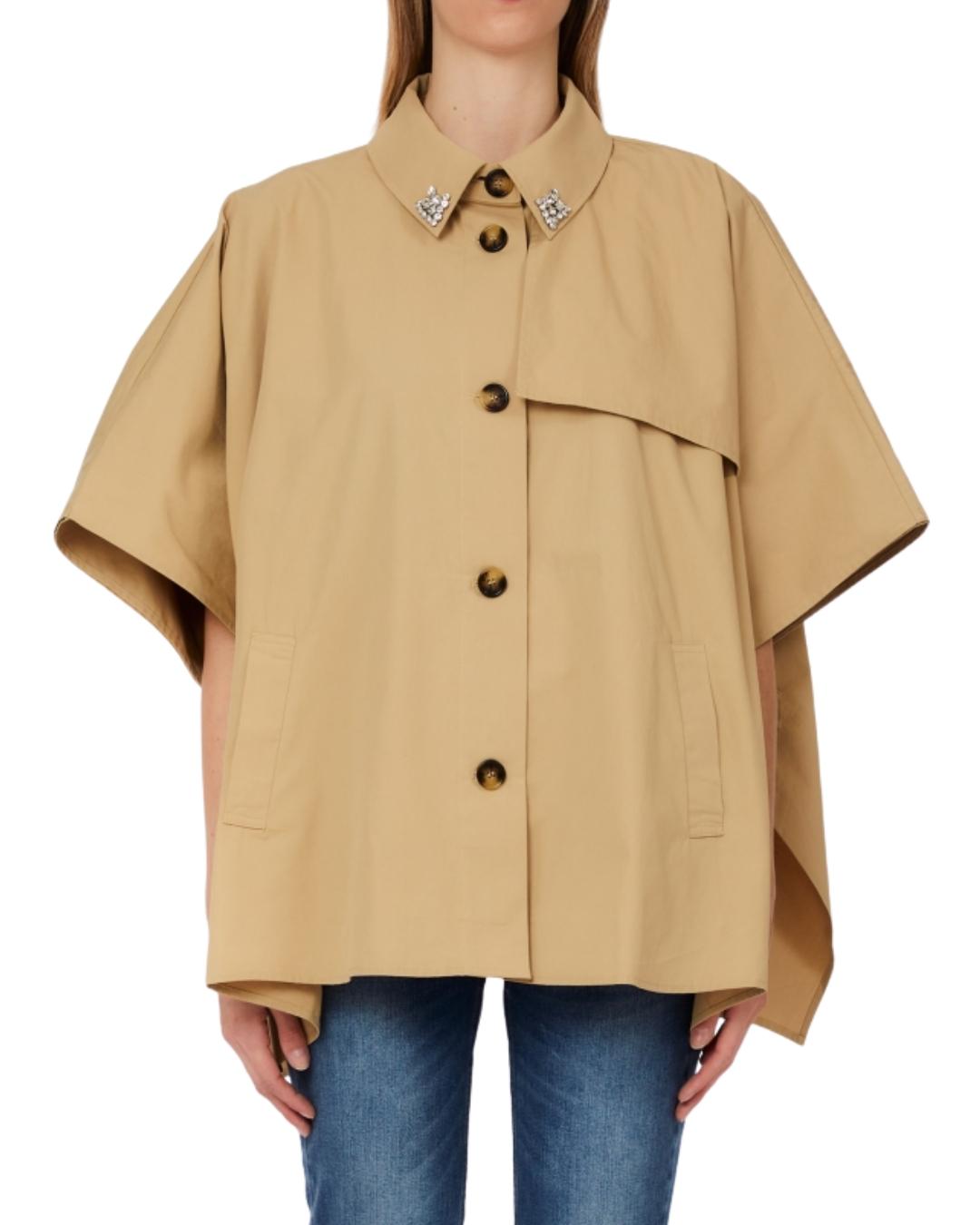 PONCHO TRENCH COTONE 