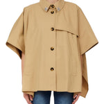 PONCHO TRENCH COTONE 