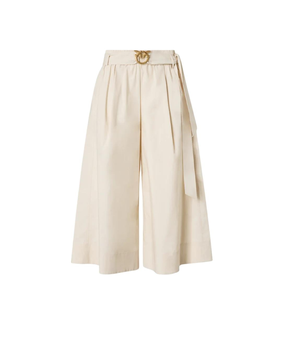 POPELINE CROPPED CON CINTURA 