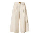POPELINE CROPPED CON CINTURA 