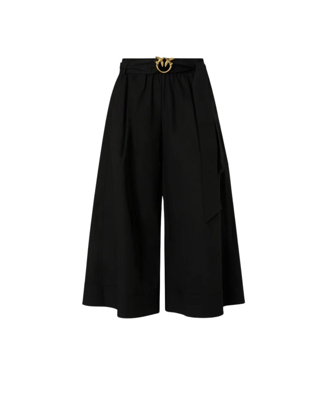 POPELINE CROPPED CON CINTURA 