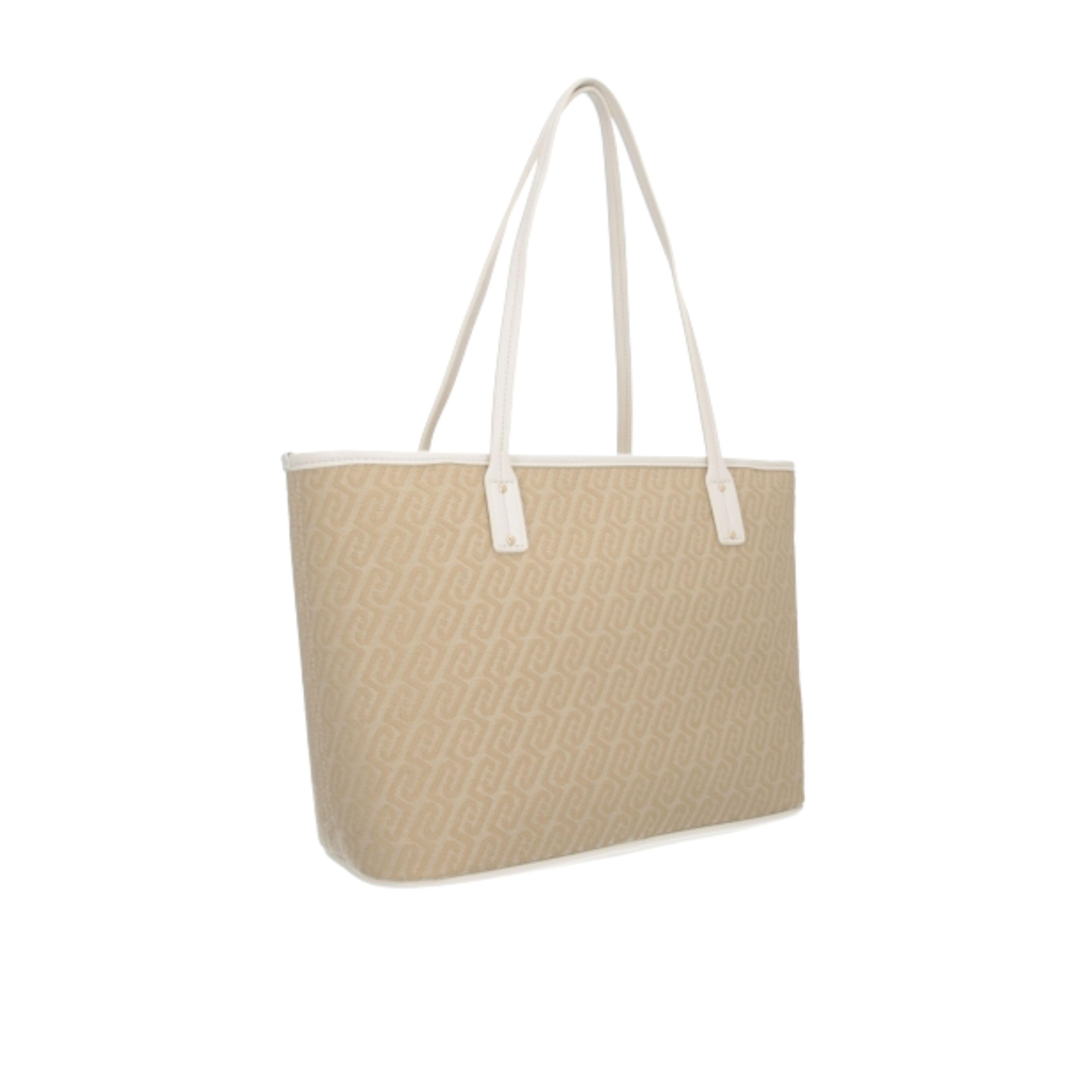 SHOPPING MEDIA TESSUTO LOGATO 