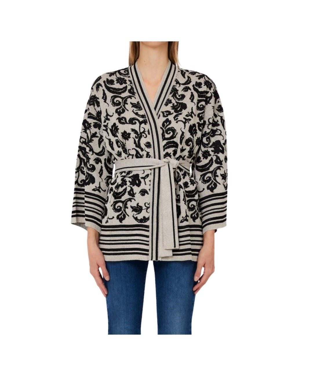 GIACCA JACQUARD LUREX 