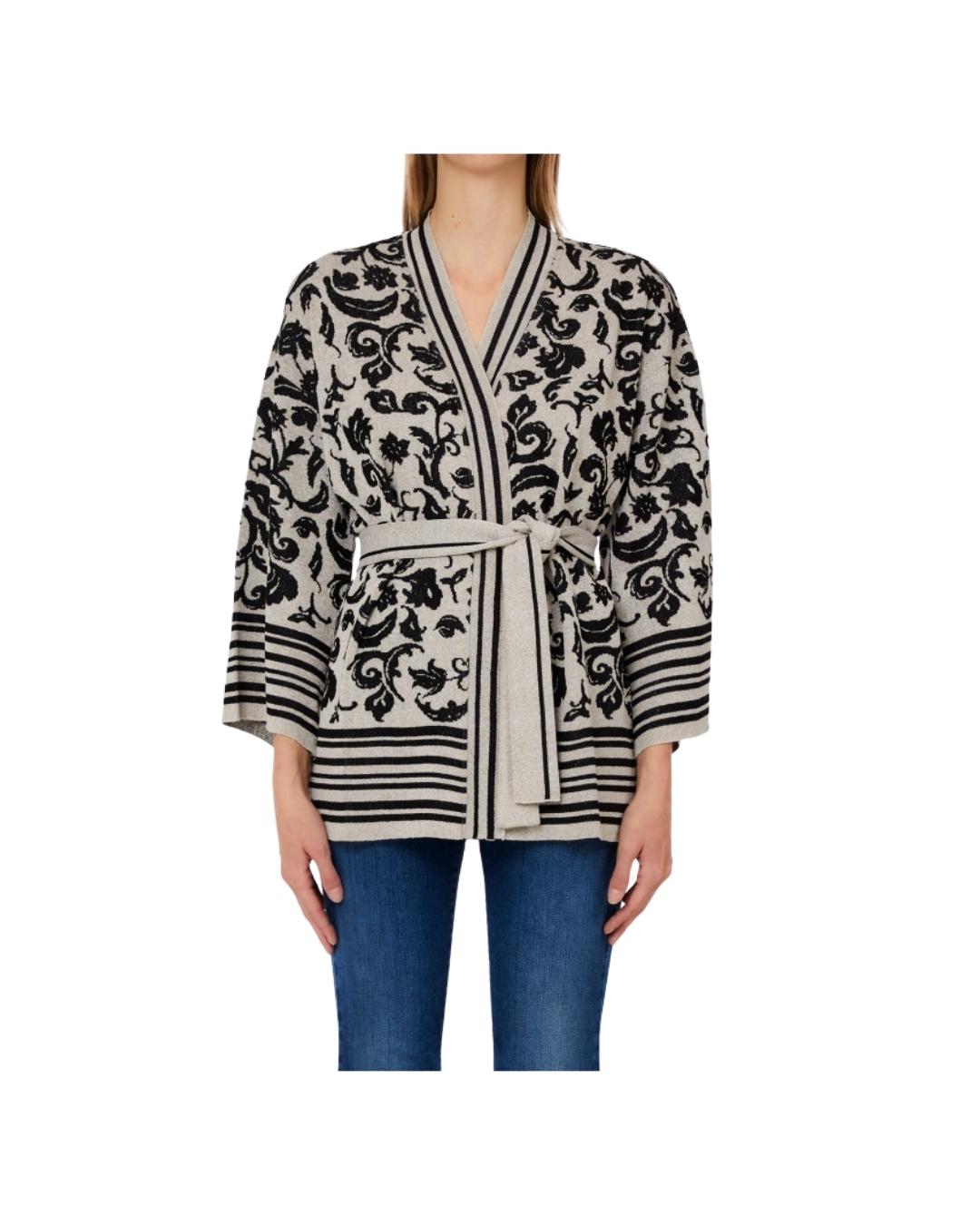 GIACCA JACQUARD LUREX 