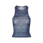 CANOTTA EFFETTO DENIM ELODIE 